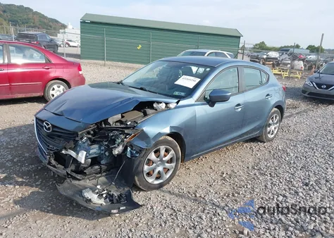 2016 Mazda Mazda3 I Sport из США, поврежденный, VIN JM1BM1J72G1328751